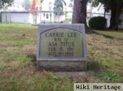 Carrie Lee