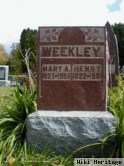 Mary A. Hare Weekley