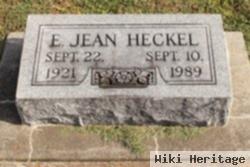 E Jean Heckel