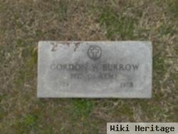 Pfc Gordon W Burrow