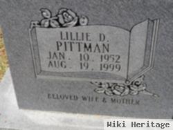 Lillie D Pittman