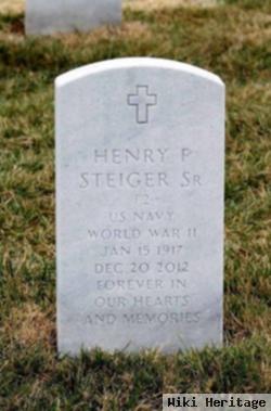 Henry Frederick Steiger, Sr