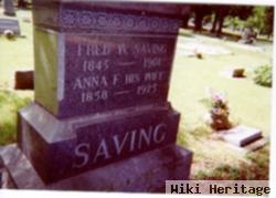 Anna F. Hagenbarner Saving