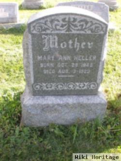 Mary Ann Hottle Heller