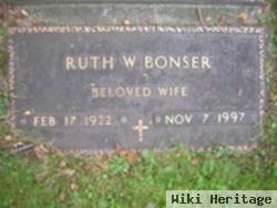 Ruth W. Bonser