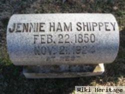 Jennie Ham Shippey