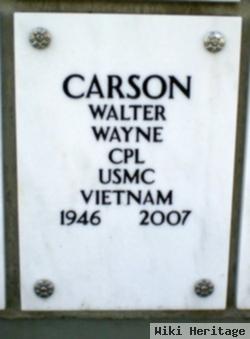 Walter Wayne Carson