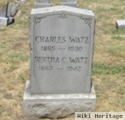 Bertha C Watz