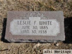 Leslie F White