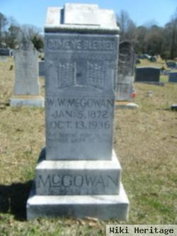 William W. "will" Mcgowan