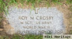 Roy M Crosby