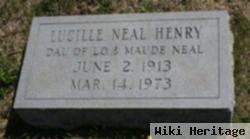 Lucille Neal Henry