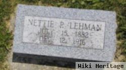 Nettie P Lehman