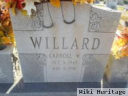 Carroll W Willard