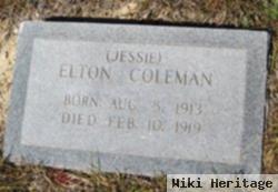 Elton "jessie" Coleman