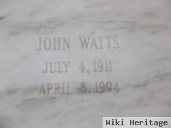 John Watts Owens