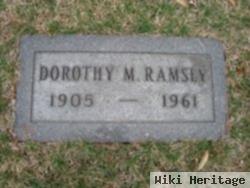 Dorothy M Sayles Ramsey