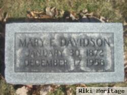 Mary E Davidson