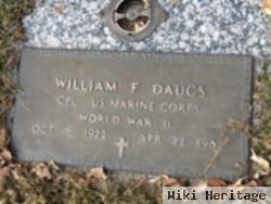 William F Daugs