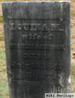 Louisa M. Davidson