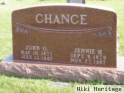 Jennie H Ruxton Chance