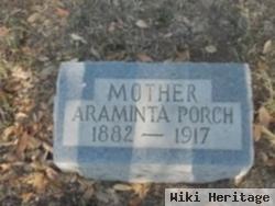 Margaret Araminta "minta" Turner Porch