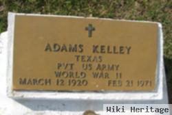 Pvt Adams Kelley