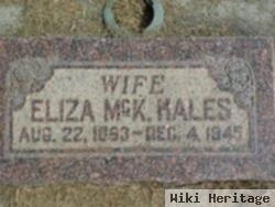 Eliza Mckinney Hales