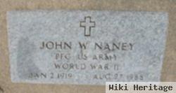 Pfc John W. Naney