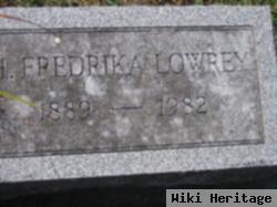 Harriet Frederika Dingman Lowrey