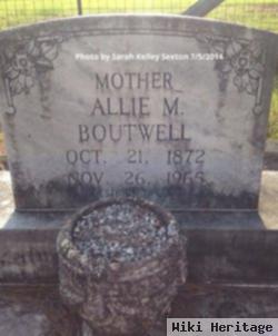 Allie Mae Manning May Boutwell