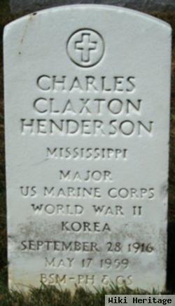 Charles C Henderson