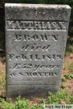 Mathias N. Brown