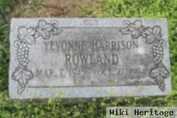 Yevonne Harrison Rowland