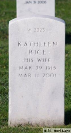 Kathleen Rice Mcdonnell