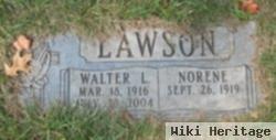 Walter L Lawson