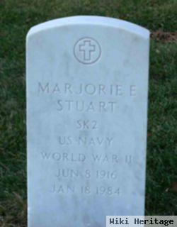 Marjorie E Stuart