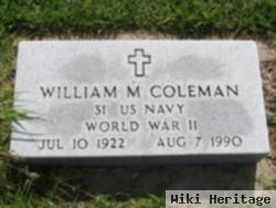 William M Coleman