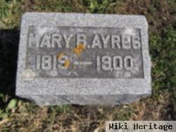 Mary B Washburn Ayres
