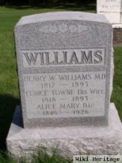 Eunice Penfield Towne Williams