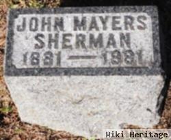 John Mayers Sherman