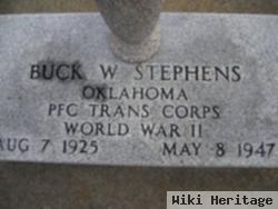 Buck W Stephens