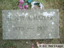 Henry A Hazler