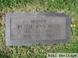 Bessie Ann Bays