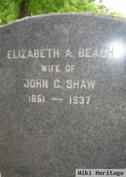 Elizabeth A Beach Shaw