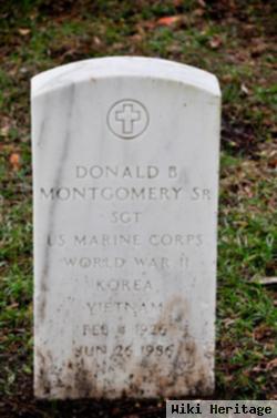 Sgt Donald Beaden Montgomery, Sr.