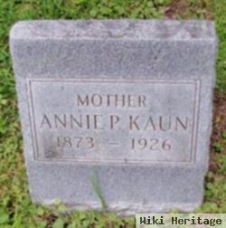 Annie P Kaun