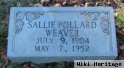 Sallie Pollard Weaver