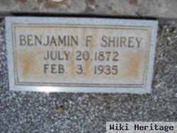 Benjamin F Shirey