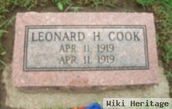 Leonard H Cook